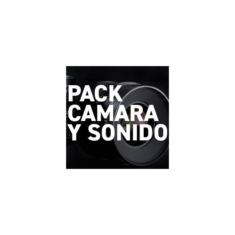 Pack Completo Rodaje: Cámara y Sonido