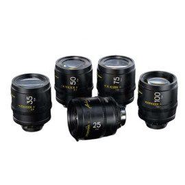 Kit 5 objetivos ARLES PRIME: 25mm, 35mm, 50mm, 75mm y 100mm Sony E