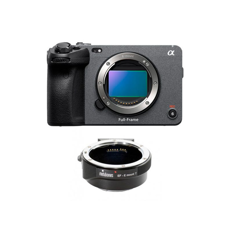 Sony FX3 con metabones EF mark V