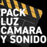 Pack Completo Rodaje: Iluminación, Cámara y Sonido