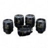 Kit 5 objetivos ARLES PRIME: 25mm, 35mm, 50mm, 75mm y 100mm PL