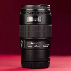 Objetivo Canon 100mm 2.8 L...